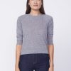 Tops | STATESIDE Triblend Sweatshirt Tee In Heather Grey