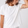 Fabric | STATESIDE Stateside Cloud Jersey Short Sleeve Crew In Paper