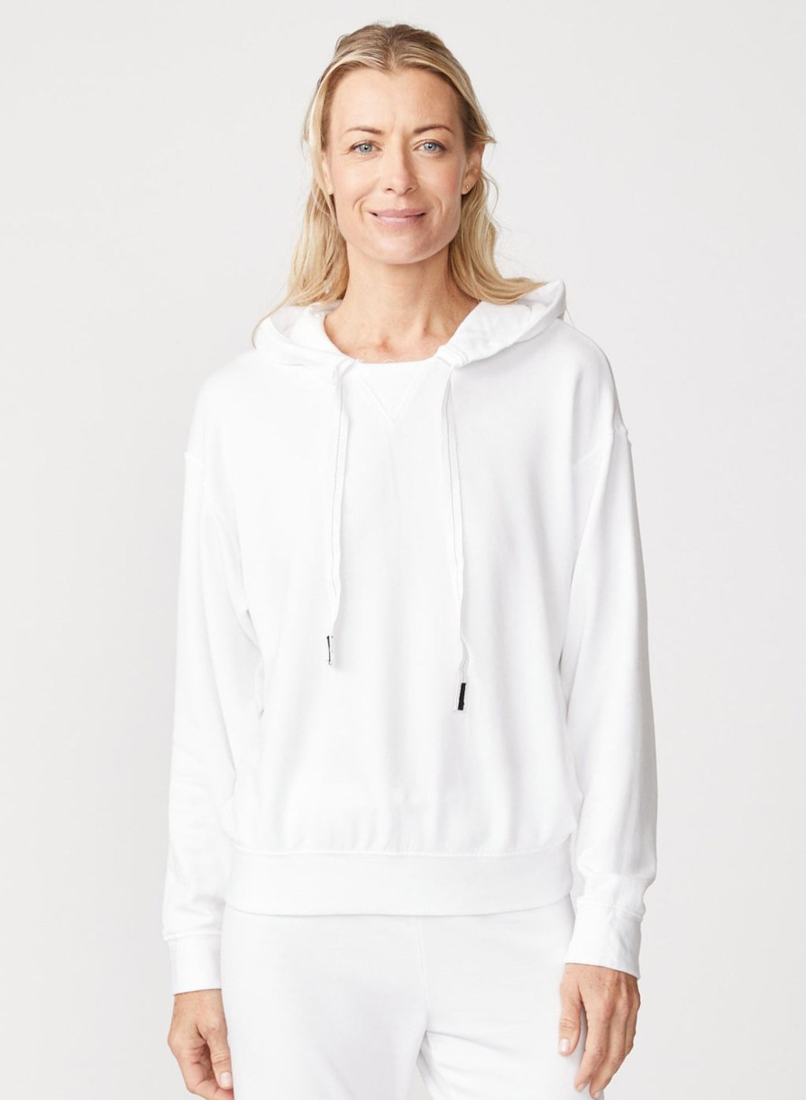 Sweats | STATESIDE Softest Fleece Hoodie In White