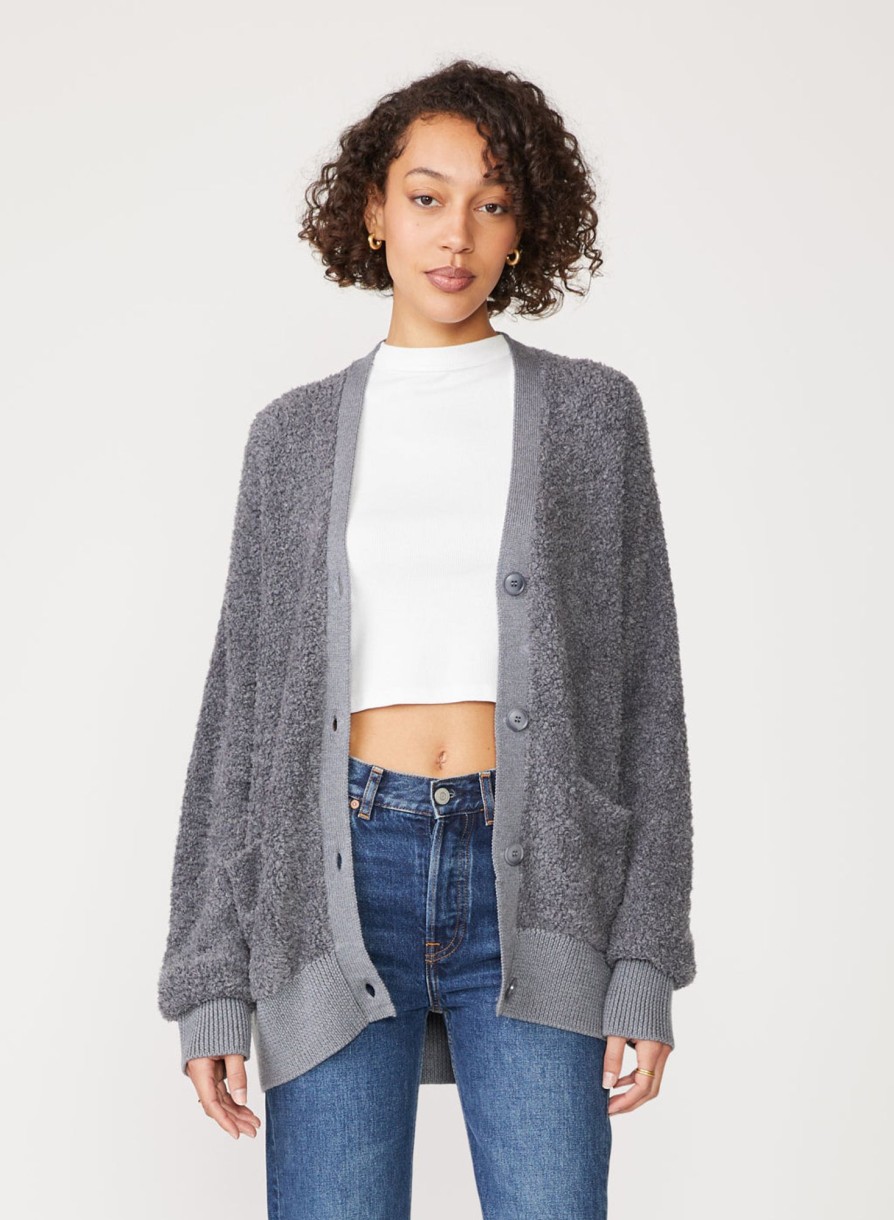 Sweaters | STATESIDE Rabassa Cardigan In Charcoal