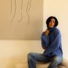 Tops | STATESIDE Cozy Cashmere Turtleneck Sweater In Powder Blue