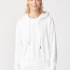 Fabric | STATESIDE Softest Fleece Hoodie In White