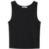 Tops | STATESIDE 2X1 Rib Classic Tank In Black