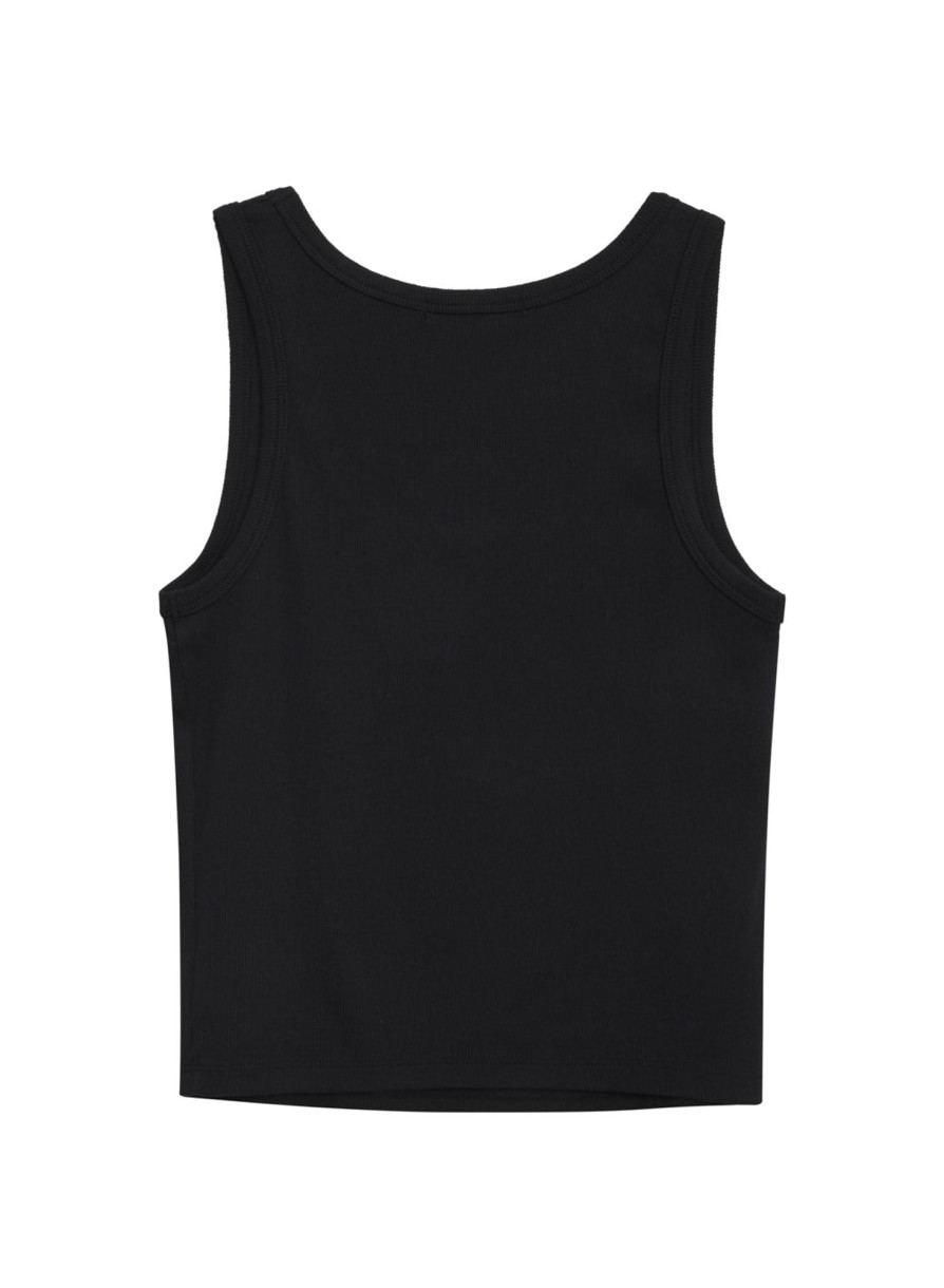 Tops | STATESIDE 2X1 Rib Classic Tank In Black