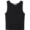 Essentials | STATESIDE 2X1 Rib Classic Tank In Black