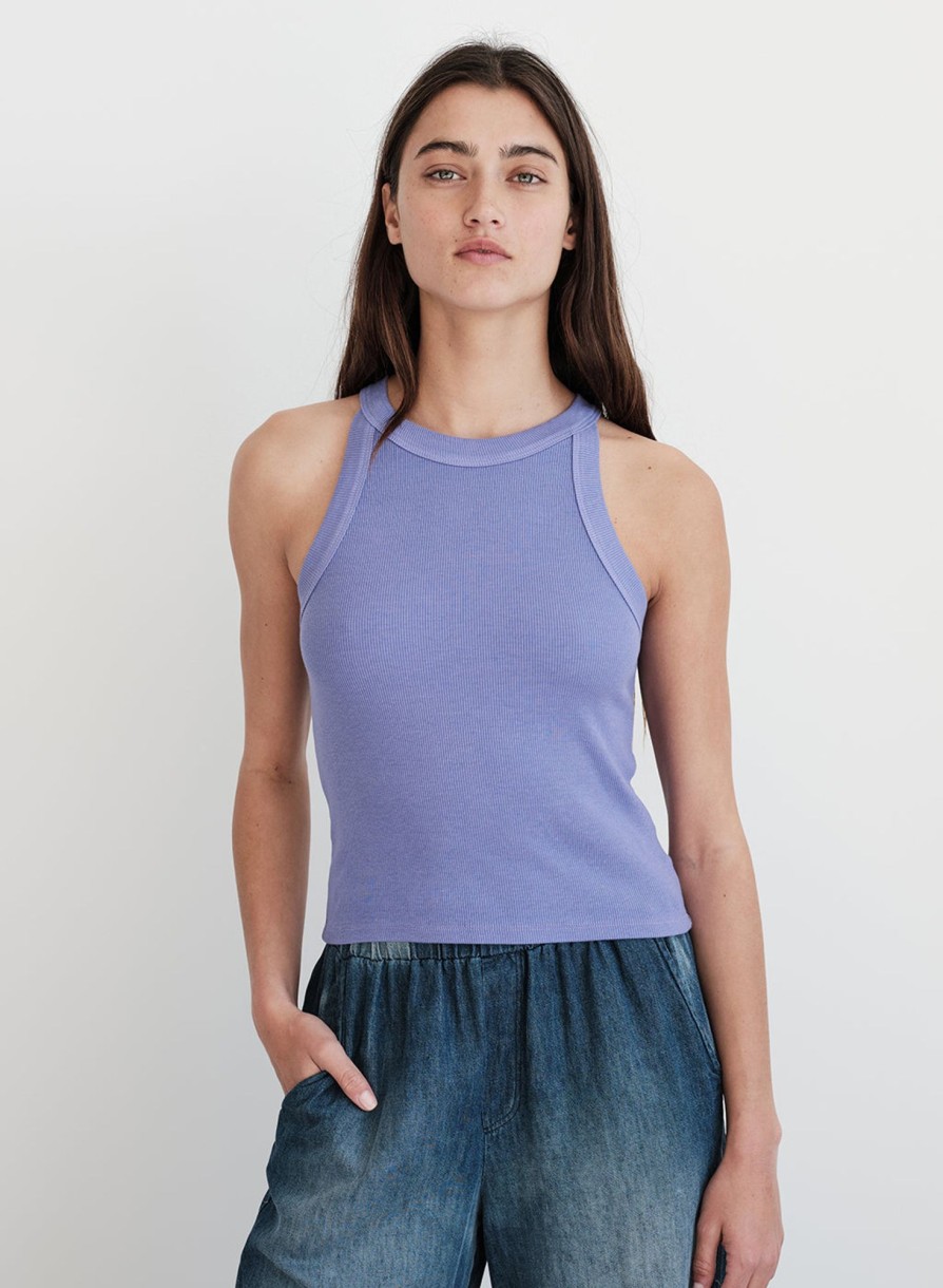 Sets | STATESIDE 2X1 Rib 90'S Tank In Iris